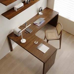 Scrivania ad <span class=keywords><strong>angolo</strong></span> per <span class=keywords><strong>soggiorno</strong></span>, scrivania per computer di lusso di alta gamma, scrivania da ufficio a forma di L, scrivania per <span class=keywords><strong>studio</strong></span>, lettura e apprendimento - Product Image 3