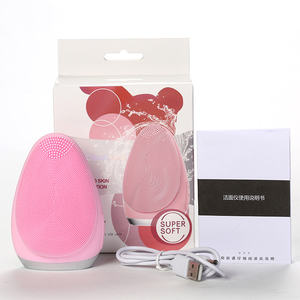 Anti <span class=keywords><strong>bactéries</strong></span> nettoyage en profondeur exfoliant électrique visage épurateur lavage silicone brosse de nettoyage du visage - Product Image 3