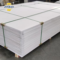 Panneau en mousse PVC Celuka blanc 15 mm 3/4 4x8 populaire du fabricant Jinbao pour meubles et armoires de cuisine