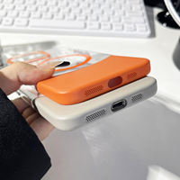 Coque de téléphone antichoc magnétique ONE-CASE en TPU+PC rigide, transparente, amovible, bicolore, pour services professionnels, avec technologie IMD