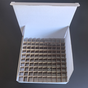 Cajas de Cartón de Alta Calidad Bx 157 para 100 Viales de 2 ml, Caja de Embalaje para Viales de 2 ml, Caja Blanca Vacía - Product Image 1