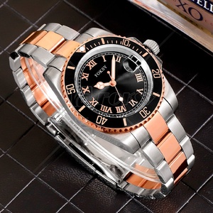 Orologio da Polso di Lusso Personalizzato di Alta Qualità, Impermeabile, in Acciaio Inossidabile, con Movimento al Quarzo per Uomo - Product Image 1