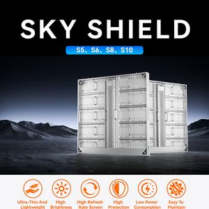 Affichage LED 3D à l'œil nu pour l'extérieur, étanche IP66, haute luminosité, pour la publicité des monuments urbains - Product Image 1