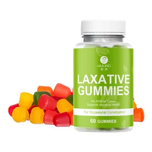 Oem Fruit Gummy Private Label Emagrecimento Suplementos Vitamínicos Overnight Laxante Gummies Gummy suplemento
