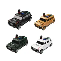 Celengan Mobil Polisi Mainan Plastik, Celengan Uang Otomatis Elektronik
