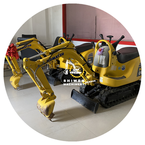 Miniexcavadora de excavadora móvil flexible pc01 Komatsu con bajas horas de trabajo, pc30 pc40 pc30mr pc55 con buena calidad y estado - Product Image 1