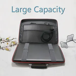 Laptop Shoulder Bag Custom Size Logo Carrying Travel Bags Computer Storage Backpack Cases Shoulder Strap EVA Laptop Bags