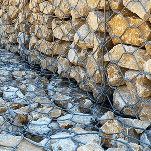 ASTM認定ホットディップ亜鉛メッキガビオンメッシュフェンス2x1x1ガビオンケージボックス斜面保護圧着技術 - Product Image 5