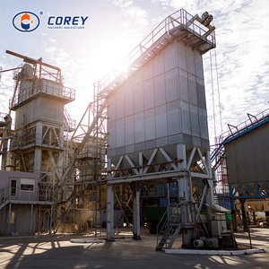 Planta Mezcladora de Asfalto Corey de Alta Eficiencia 64T/H con Cilindro de Secado y Bomba de Aceite, 1 Año de Garantía, Venta Directa de Fábrica - Product Image 1