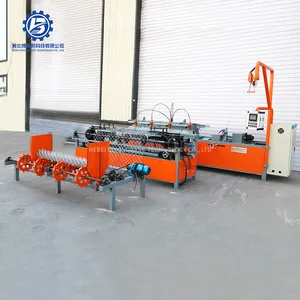 Chain Link Fence German Weaving Machines Making Wire Mesh