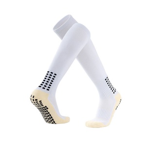 Calcetines de Fútbol para Hombre, Corte Alto, Juveniles, Gruesos, Acolchados, Antideslizantes, con Agarre de Silicona, Transpirables - Product Image 4