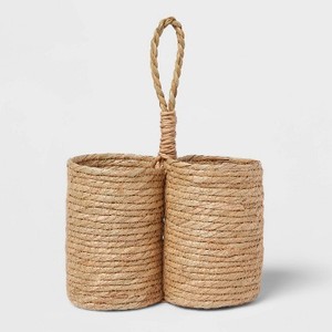 Seagrass Utensil <b>Caddy</b> Holder Handmade Natural High Quality in Vietnam - Product Image 6