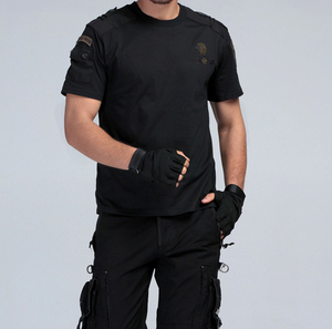 T-shirt pour <span class=keywords><strong>homme</strong></span> Yakeda, <span class=keywords><strong>chasse</strong></span> en plein air, manches courtes, coton, vêtements de mode, uniforme d'entraînement, t-shirt tactique pour <span class=keywords><strong>homme</strong></span> - Product Image 5