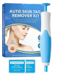 Kit de stylos anti-verrues portables à double tête en ABS, pour verrues plantaires plates, cors et callosités, avec patchs réparateurs compatibles pour le visage - Product Image 1