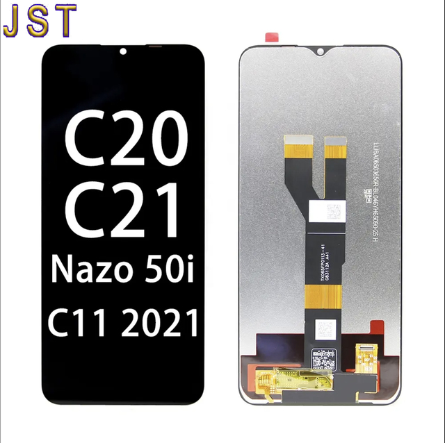 Factory Price LCD Touch Screen Digitizer for Realme C11 2021 C21Y C21 C11 C35 C55 C33 LCD Assembly