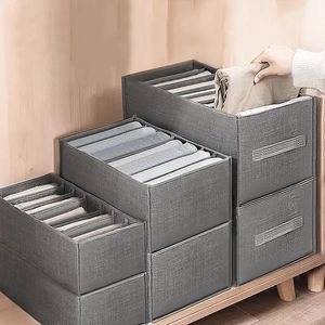 Organizador de ropa para armario, <span class=keywords><strong>cajones</strong></span> de almacenamiento de ropa comprimida, caja organizadora de ropa interior - Product Image 2