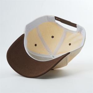 <strong>Custom</strong> Logo <strong>Baseball</strong> <strong>Cap</strong> Fashion Design Wholesale <strong>Embroidery</strong> 5 Panel Two-color Design Cotton <strong>Baseball</strong> <strong>Cap</strong> Dad <strong>Cap</strong> Men - Product Image 4