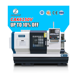Machine de tour cnc de haute qualité et précision, prix CAK6150V, machine de tour à lit plat cnc - Product Image 1