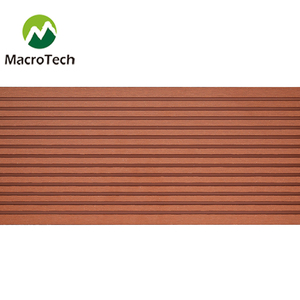 Planche de terrasse en composite creux robuste 146x24mm, antidérapante, résistante aux intempéries, en WPC, pour terrasse extérieure, jardin, patio - Product Image 5