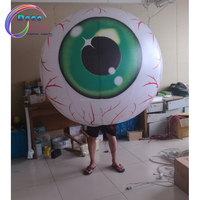Modis Berjalan Kostum Inflatable, Inflatable Bola Mata Kostum
