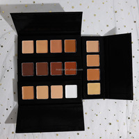 OEM Crème Correcteur Couverture Complète Fond de Teint Crème Contour Palette Vegan Naturel Minéral Imperméable Haute Pigment Marque Privée