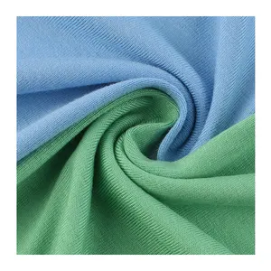stock lot cvc/100 organic cotton knit single jersey fabric 180 gsm in srilanka