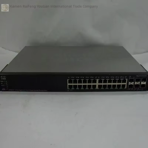 สวิตช์ Sg500x-24-k9 แบบ 24 พอร์ต Gigabit รองรับการซ้อนทับ ควบคุมผ่านเครือข่าย ของแท้ใหม่ พร้อมส่ง สำหรับระบบอัตโนมัติในอุตสาหกรรม ใช้กับ PLC โดยเฉพาะ - Product Image 1