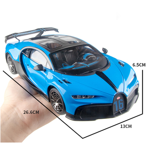 1:18 Bugatti Kailong fundición a presión aleación coche modelo simulación sonido luz niños juguete niño colección regalo - Product Image 5