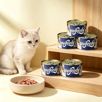 Nourriture en conserve fraîchement emballée pour chats adultes et chatons, alimentation équilibrée, nourriture fraîche pour chats, nourriture humide en conserve pour chats