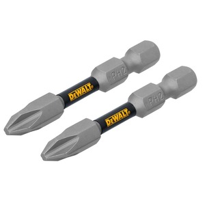   DWAF2PH2TG2 Juego de 2 Puntas de Impacto PH2 ToughGrip de 50 mm - Product Image 3