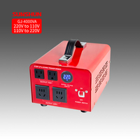 Convertisseur de tension monophasé 4000VA 3KVA, transformateur CE CQC pour usage domestique de type sec, élévateur de tension bidirectionnel 110V 220V 240V