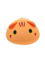 Coussin en peluche ergonomique et écologique pour chat, avec rembourrage en mousse, broderie personnalisée, thème Anime, pour le sommeil