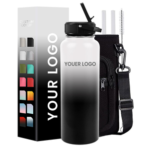 32 Oz Eco 304 32Oz 6 Liter Single Wall Custom Stainless Steel Water Bottle With My Own Name - Product Image 1