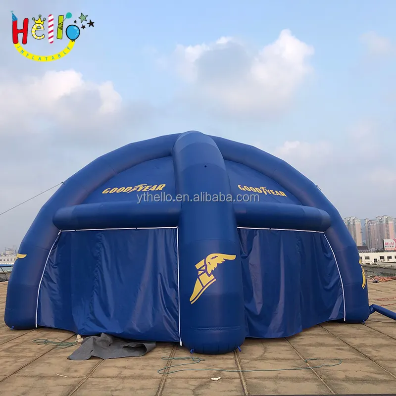 خيمة عنكبوت قابلة للنفخ التجارية ، خيمة بشكل كوخ إسكيمو قابلة للنفخ ، حدث خيمة قابلة للنفخ