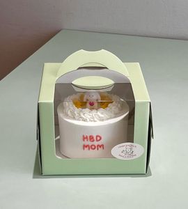 Boîte à gâteau en carton ondulé biodégradable et recyclable de haute qualité, livraison rapide, boîte à lunch, boîte à café, boîte artisanale - Product Image 1