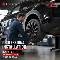 Jante LinTech Premium Gris Mat 21X10.5 ET48 3488227-00-A, Fournitures de Haute Performance pour Ateliers Automobiles, Pièces pour Tesla Model Y EV