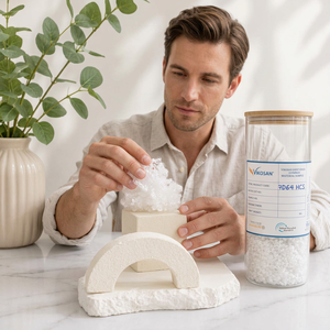 Vikosan Fibre creuse conjuguée vierge recyclable 7D RD64 HCS Matière de rembourrage Blanc brut 100% Polyester - Product Image 1