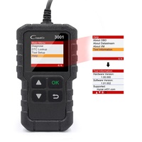 Escáner Lector de Códigos Automotrices OBDII EOBD Launch X431 Creader CR3001 con Funciones Completas, Compatible con Actualizaciones