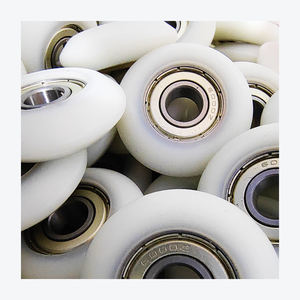 Poulie Nylon Guide Poulie Roulement Roue À Rouleaux 6x22x8mm pour Entraînement Équipement Mécanique ou Utilisé dans Portes Fenêtres - Product Image 6