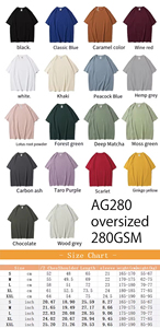 <b>Blank</b> Cotton Street Wear Tshirt Oversized Drop Shoulder T-shirt Custom High Quality Printing Heavy <b>Weight</b> T Shirt for Men - Product Image 6