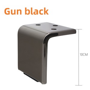 Kaki Furnitur Baja Tebal Modern |   Penyangga Tugas Berat untuk Sofa, Lemari <span class=keywords><strong>TV</strong></span> & Meja Kopi |   Motif Kayu & Finishing Logam - Product Image 2