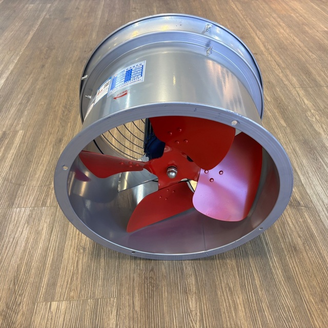 0.55kW 380V Electric Explosion Proof Wall-Mounted Axial Flow Blower Fan Ball 100% Copper Winding Smoke Exhaust OEM Customizable