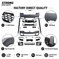 Kit carrosserie ABS direct usine pour BMW Série 7 G12 2016-2018, mise à niveau style M760, conversion complète, kit pare-chocs avant et arrière, calandre