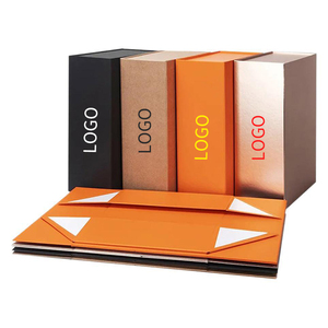 Chất Lượng Cao Bán Buôn Biểu Tượng Tùy Chỉnh Sang Trọng Gấp Đóng Cửa Hộp Giấy Bao Bì Các Tông Đặt Rượu Vang Từ Hộp Quà Tặng - Product Image 2