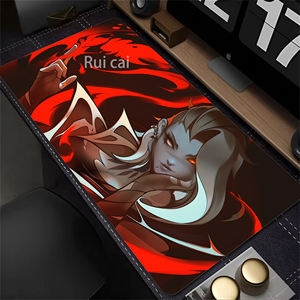 Grand tapis de souris de jeu 31.5x11.8 pouces XXL étendu pour la souris et le clavier Tapis de souris de jeu compétitif antidérapant Hot Blood - Product Image 4