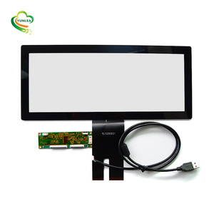Kích thước trung bình 12.3 inch Multi-Touch pcap màn hình găng tay cảm ứng USB giao diện exc80h83 điện dung dự màn hình cảm ứng cho xe - Product Image 4