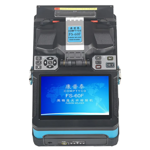 Fibra ottica portatile ad alte prestazioni 9 secondi Splicing tempo COMPTYCO FTTH macchina FS-60F fusione giuntatrice 5.0 "TFT LCD Display 2N - Product Image 2