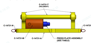 Cadena de Transportador de Acero de Alta Resistencia con Eslabones Dobles Flexibles Universales DA-515 para Sistemas de Transporte Aéreo y Manejo de Materiales Industriales - Product Image 3