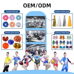 Custom Sublimation Cheerleading Uniforms | Cheerleading Warm-Up Jackets | Black Gymnastics and Cheerleading Outfits - Product Image 4