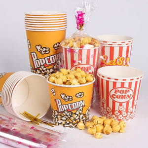 ถ้วย<span class=keywords><strong>ป๊</strong></span><span class=keywords><strong>อป</strong></span><span class=keywords><strong>คอร์น</strong></span>สี่เหลี่ยม16-<span class=keywords><strong>85</strong></span><span class=keywords><strong>ออนซ์</strong></span>แบบพับได้ผนังเดียวถังใส่กระดาษป๊อปคอร์นขนาดต่างๆ - Product Image 6